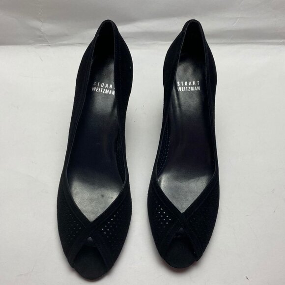 STUART WEITZMAN Peep-Toe Heels Size 6 - Picture 3 of 9
